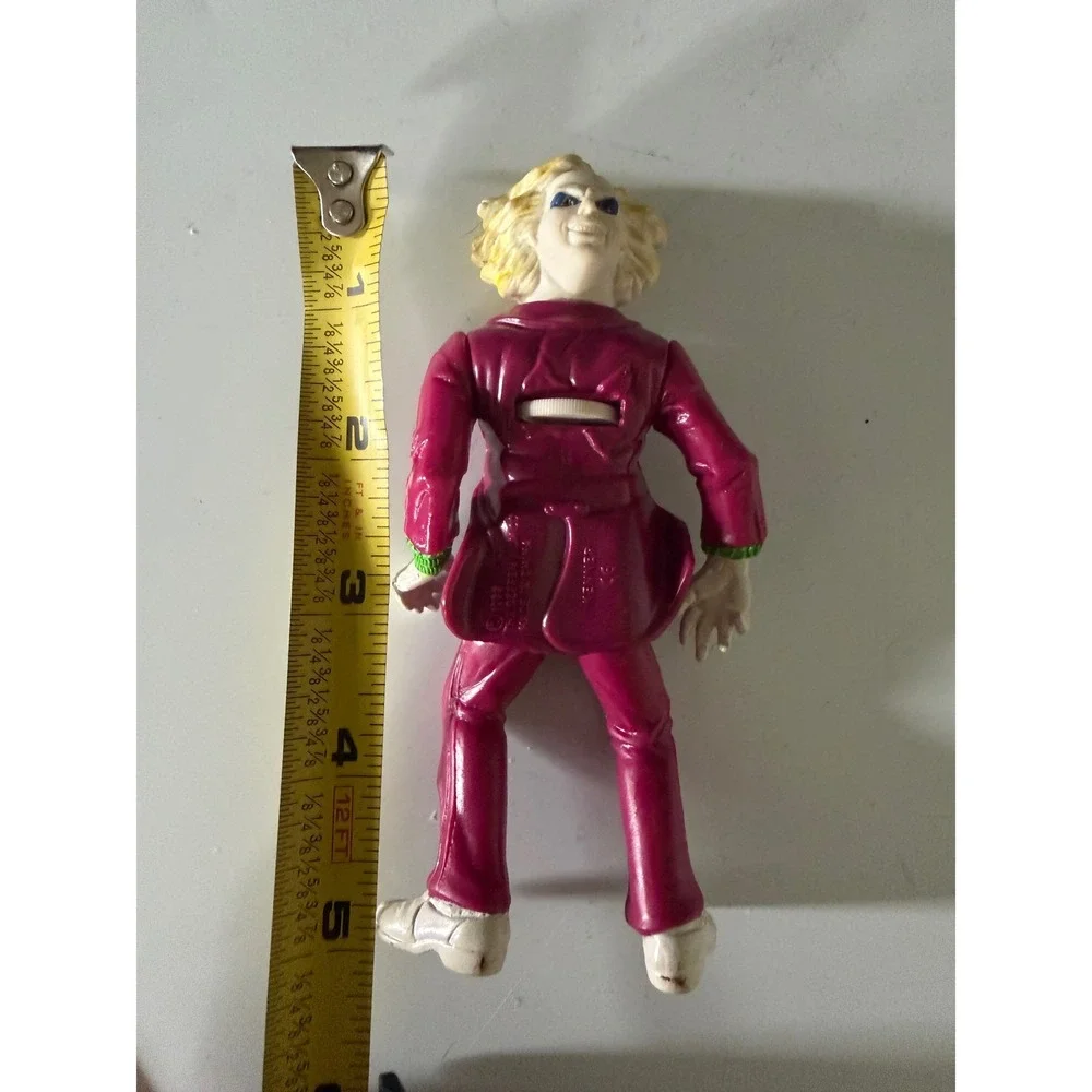 Vintage 1989 Kenner Beetlejuice Spinning Head Action Figure Purple Suit 5 inch